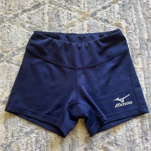 navy blue mizuno spandex